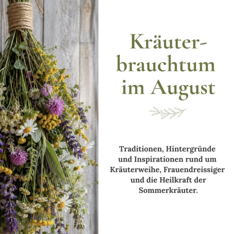 Kräuterbrauchtum im August