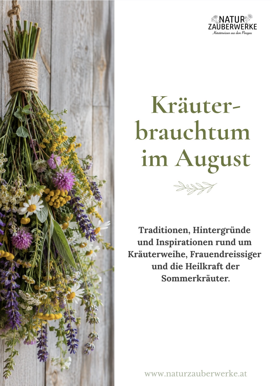 Kräuterbrauchtum im August
